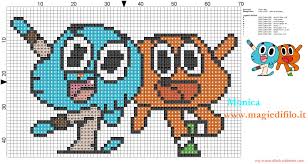 Free simple penguin cross stitch patterns. Gumball And Darwin Cross Stitch Pattern Free Cross Stitch Patterns Simple Unique Alphabets Baby