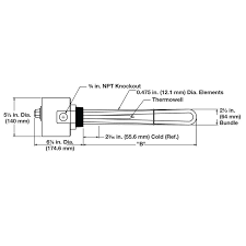 Immersion water heater circuit diagram. Immersion Heater Watlow Blr714l3s5a