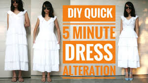 As a result, you take care of your health so much regarding foods, light and frequent exercises and of course, basic knowledge relevant to the pregnancy. Diy Quick 5 Min Dress Alteration How To Make Your Clothes Fit Right Youtube