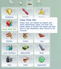 All mods · animations · careers · cas backgrounds · poses · traits. Six New Traits For The Sims 4 Mod