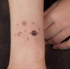 Pinterest Shannonleftwich Small Tattoo Tattoos Ink Space Stars Little Tattoo Arm Tattoo Planet Tattoos Galaxy Tattoo Tattoos