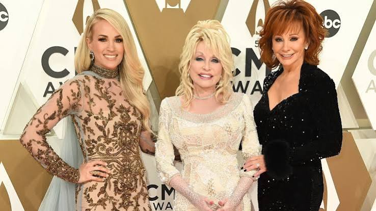 2019 CMA Awards Winners List - Carrie Underwood Hosts with Dolly, Reba