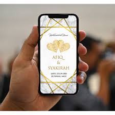Contoh design kad kahwin haikal dan amalina. Kad Kahwin Ecard Price Promotion Apr 2021 Biggo Malaysia