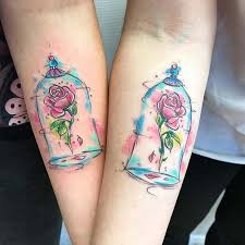 23 cute and creative small disney tattoo ideas stayglam バラ タトゥー ペアタトゥー プチタトゥー