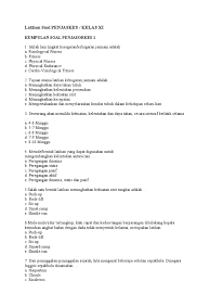 20210326 soal pkn kelas xi 11. Latihan Soal Penjaskes