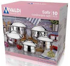 Vivaldi — summer 2nd set (at vance metal cover) 03:45. Vivaldi Stainless Steel Cookware Set 10 Pcs Price From Jumia In Egypt Yaoota