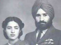 Marshal of Indian Air Force; Arjan Singh with his wife Teji in 1940s :  r/punjab