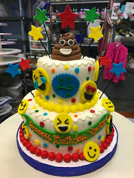 Birthday Cake Happy Birthday Emoji Copy And Paste Emoji Birthday Cake Adrienne Co Bakery Novelty Birthday Cakes Childrens Birthday Cakes Emoji Cake
