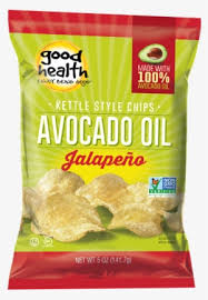 You've found your celiac tribe! Good Health Gluten Free Avocado Oil Potato Chips Good Health Jalapeno Avocado Oil Kettle Chips 5 Oz Transparent Png 388x562 Free Download On Nicepng