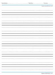 Maybe you would like to learn more about one of these? Plantila Para Escribir Descargar Falsillas En Pdf Para Imprimir Gratis