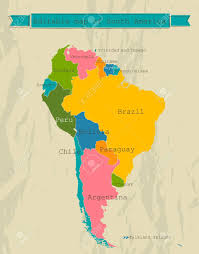 Estas personas deben dependen de sus respectivos consulados para. Mapa Editable America Del Sur Con Todos Los Paises Ilustraciones Vectoriales Clip Art Vectorizado Libre De Derechos Image 60254256