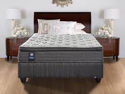 Sealy posturepedic plus~satisfied ii cushion firm top. Sealy Alco Plush King Mattress Extra Length Posturepedic Collection Beds Online