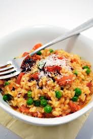 Balsamic Roasted Tomato And Chorizo Risotto From Mrs Ellwood S Simple Life Chorizo Risotto Recipes Risotto Recipes