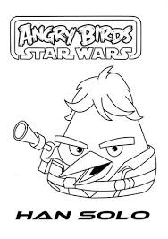 Finnish developer rovio entertainment has not stopped there and released star wars version, which is called angry birds star wars. Kids N Fun Com 7 Coloring Pages Of Angry Birds Star Wars