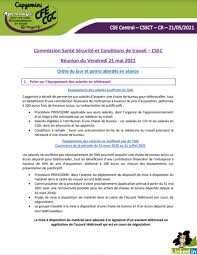 Maybe you would like to learn more about one of these? Flash Compte Rendu Commission Sante Securite Et Conditions De Travail Centrale 21 Mai 2021 Cfe Cgc Capgemini