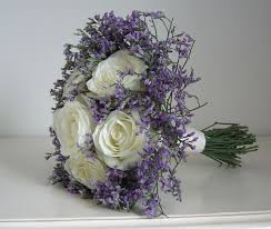 Matching items also available include grooms buttonhole, guests buttonholes, fairy wands, fascinators, wrist corsages and cake decorations. Lilac Color Sams Wedding Flowers Lavender Bridal Bouquet Bridal Bouquet Lavender Roses
