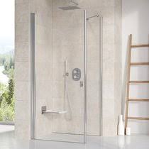 The shower base is made of abs plastics backed by fiberglass and reinforced by steel beams, which makes it one of the strongest shower bases in the usa. Corner Shower Enclosures Ravak A S