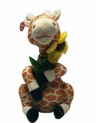 Animated Singing Gerry The Giraffe Musical Plush Toy Cuddle Barn See Video Cuddlebarn Musical Plush Animated Plush Plush Stuffed Animals