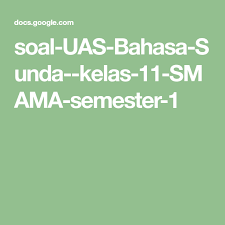 Nov 27, 2020 · soal dan jawaban uts pts ipa kelas 7 semester 1 kurikulum 2013 penilaian tengah semester pts adalah kegiatan yang dilakukan oleh pendidik untuk mengukur pencapaian kompetensi peserta didik di tengah semester. Kunci Jawaban Bahasa Sunda Kelas 7 Kunci Soal
