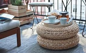 Easy Affordable Surprisingly Chic Ikea Hacks For Your Patio Or Balcony Ikea Outdoor Furniture Ikea Patio Furniture Ikea Patio