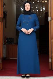 Yaprak Abiye Indigo Amh516 Modavina Tesettur Giyim Moda Stilleri Islami Moda Basortusu Modasi