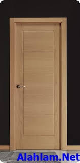 ابواب غرف خشب مودرن 2021
