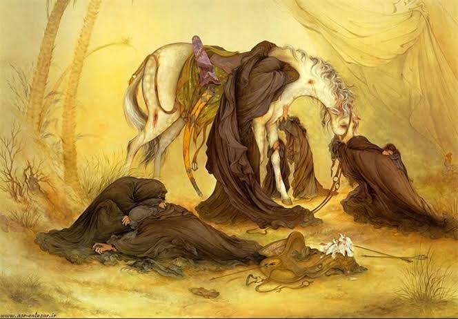 A religious procession commemorating Ashura