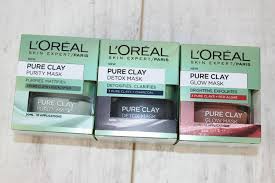L Oreal Pure Clay Masks Review Photos Glamglow Dupes Pure Clay Mask Loreal Pure Clay Mask Pure Products
