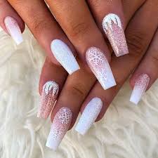 We've rounded up 40 of the best acrylic nails coffin ideas for you.take a look. The Nails Beauty Thenails Beauty Click On The Link In My Bio Profile Thenails Beauty To Order Winter Nails Acrylic Chistmas Nails Coffin Nails Designs