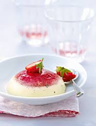 Panna Cotta Aux Fraises Coulis A L Eau De Rose Recette Panna Cotta Recette En Famille Et Idee Recette