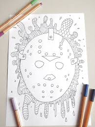 The beauty of horror with one of the most famous killer, murder freddy krueger. Pin On Coloring Pages