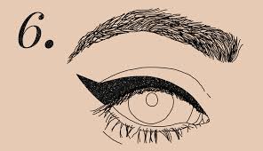Starting next to this line (on the left) draw the mouth curve, bring it down and up again to meet the line you made under the nose. Cat Eye Makeup How To Do A Perfect Cat Eye In 6 Simple Steps For Beginners Thought Catalog