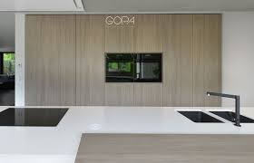keuken in fineer eik eiland in nano tech moderne keukens keukens keuken eiken