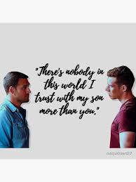 buck and eddie" Clock for Sale by msquidward17