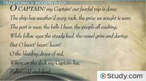 Its main purpose is to tell a story or describe an event in an. Elegy Poems Definition Examples Video Lesson Transcript Study Com