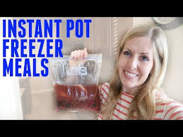 Look no further than your instant pot. 3 Easy Instant Pot Freezer Meals And Slow Cooker Dump And Go Instant Pot Recipes Real Camping Tips