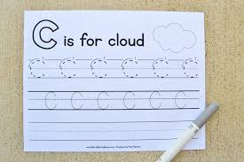 This is a great activity for kids to practice handwriting skills. Letter C Tracing Worksheets Mary Martha Mama