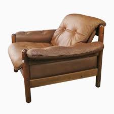 Mid Century Norwegian Leather Lounge Chair 1960s For Sale At Pamono Leather Occasional Chair Mid Century Lounge Chairs Leather Lounge Chair