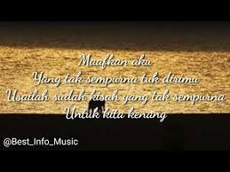 Namun dia tak melihat lelaki yang tak telah memberinya tumpangan. Kisah Tak Sempurna Samsons Lirik Youtube