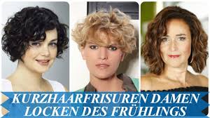 Und mit dem passenden schnitt zur gesichtsform und der richtigen farbe sehen sie garantiert top gestylt aus. Unsere Top 20 Kurzhaarfrisuren Damen Locken Trends Des Fruhlings 2018 Youtube