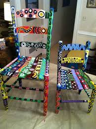 Kimagination Painting Whimsical Painted Furniture Hand Painted Chairs Painted Rocking Chairs