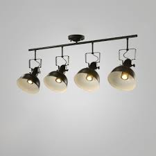 Tighten the screws with a screwdriver as needed to ensure the light fixture is secure and flush against the ceiling. Industrial 4 Light Semi Flushmount Ceiling Light With Bowl Shade Black White Takeluckhome Com