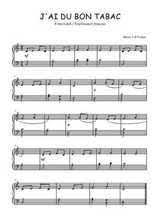 Michel corrette est l'auteur d'un concerto comique, la servante au bon tabac (1733). Partition Guitare J Ai Du Bon Tabac