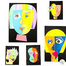 Picasso Faces Easy Art For Kids Arty Crafty Kids It flows smoothly and easy to work with.