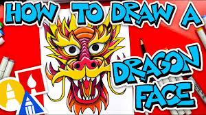 How To Draw A Chinese Dragon Face Youtube Pagespublic figureartisthow to drawvideoshow to draw a dragon for kids.