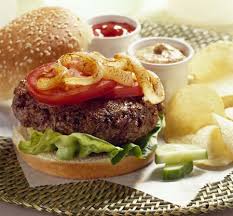 Hamburger hot dish with french fries foodista. Grilled Onion Burger Diabetic Recipe Diabetic Gourmet Magazine