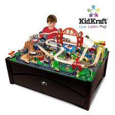 Omg Super Secret Holiday Sale At Amazon Today Train Set Table Wooden Train Table Train Table