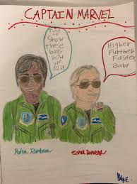 As a result, she was thereafter able to convert her body to energy. I Drew Carol Danvers And Maria Rambeau Can T Wait To See Them In Action Captain Marvel Is Awesome Marvelstudios