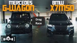 Test drive used bmw x7 at home from the top dealers in your area. Video Drag Race Bmw X7 M50i Vs Mercedes G63 Amg
