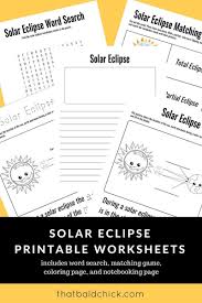 Pin On Solar Eclipse Activity